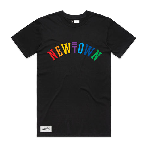 Newtown Multi T-Shirt - Black