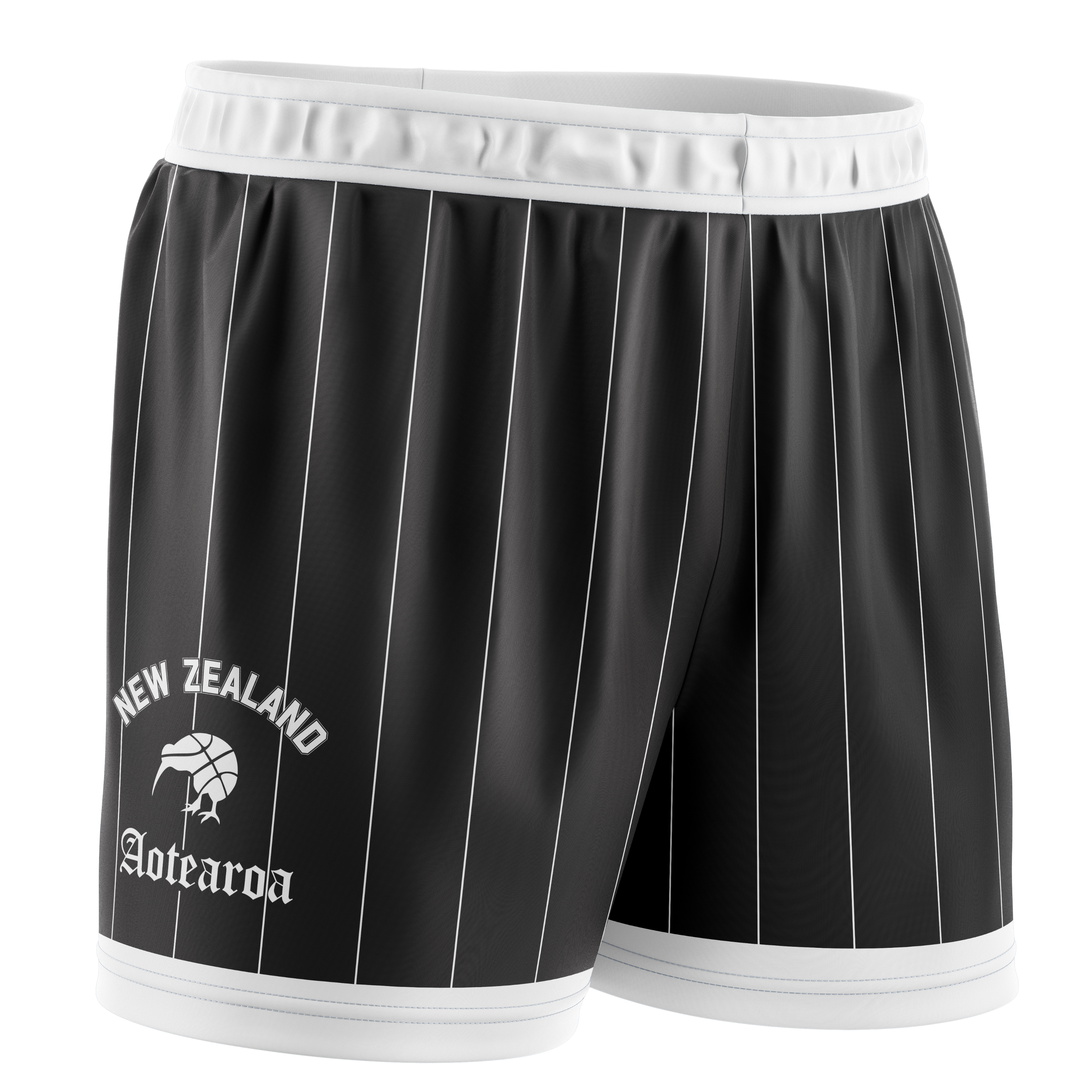 Kiwi Basketball Shorts - Black