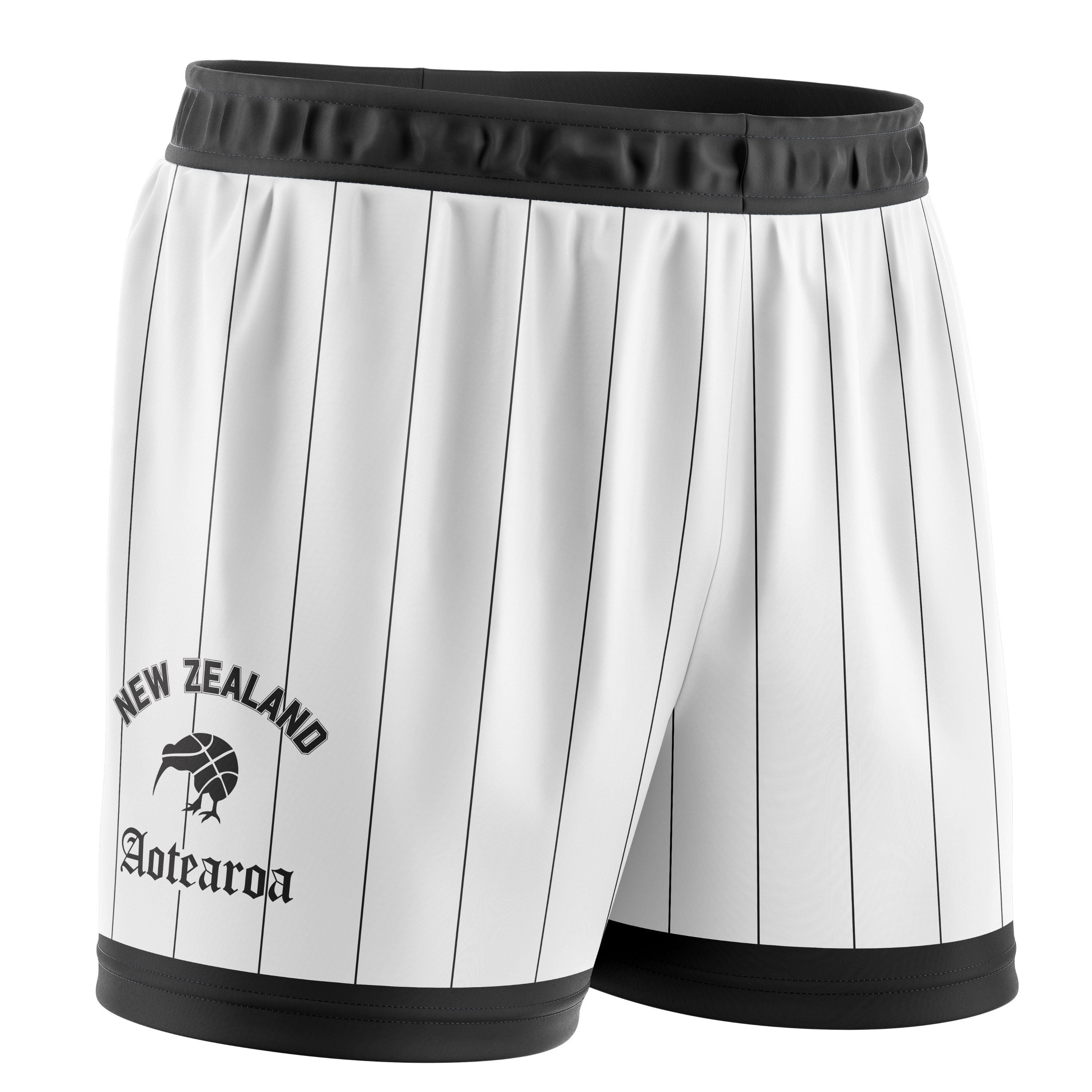 Kiwi Basketball Shorts - White