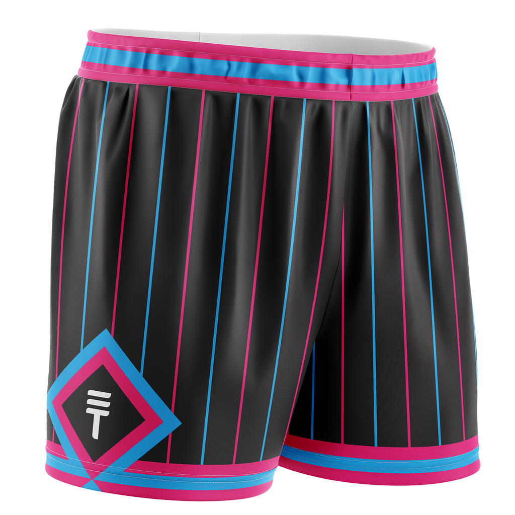 Pinstripe basketball shorts store