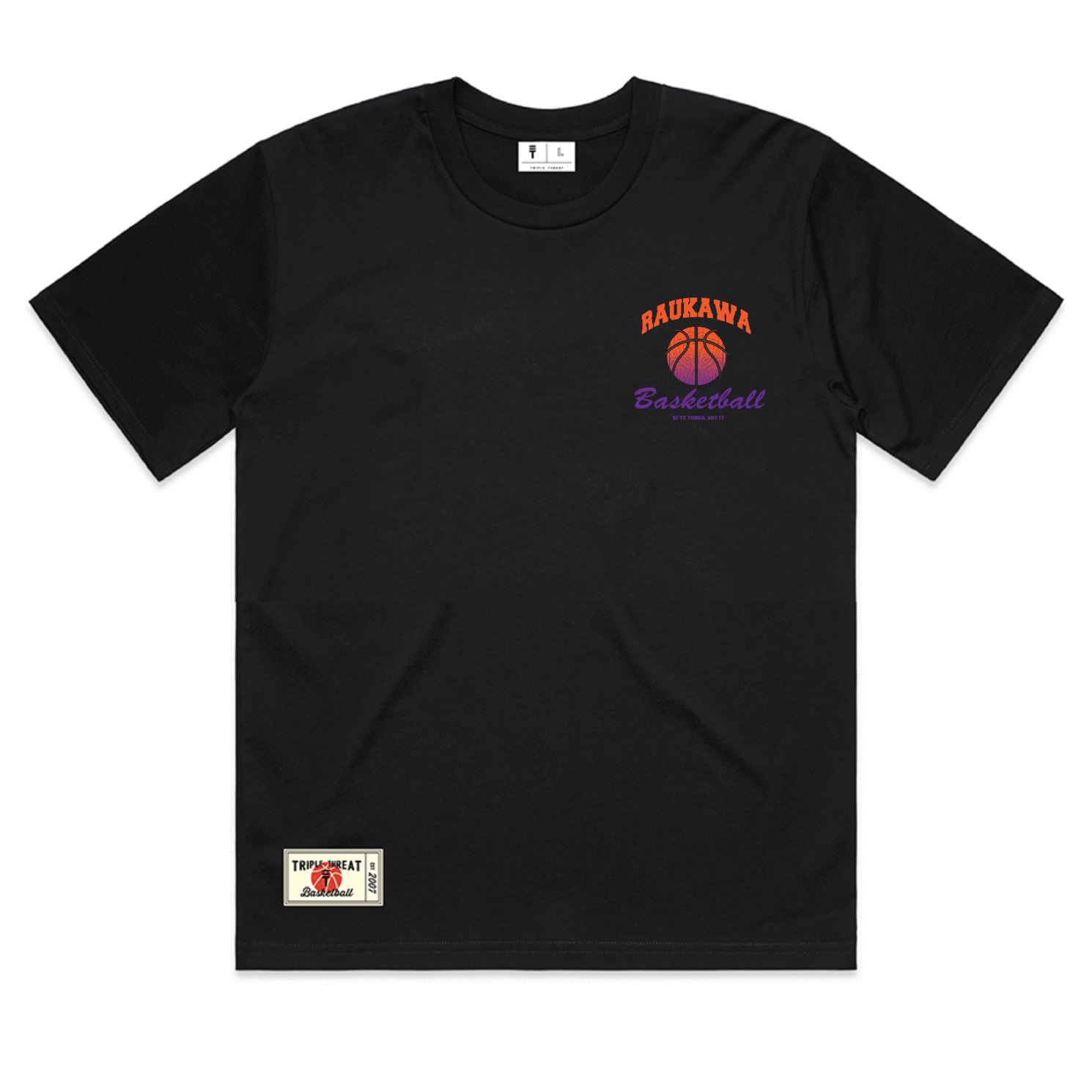 2026 Raukawa T-shirt - Black
