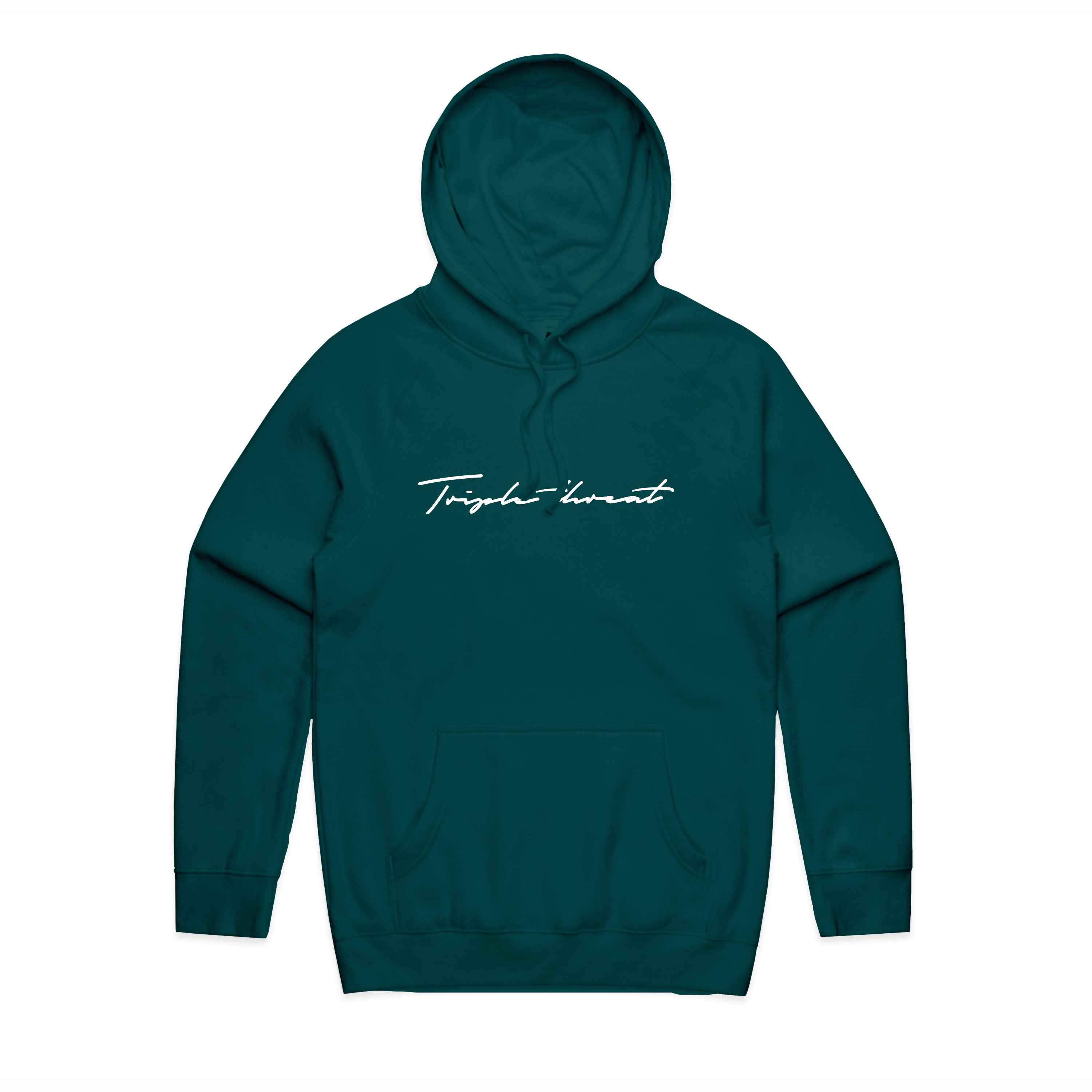 Kids Script Hoodie - Midnight/White