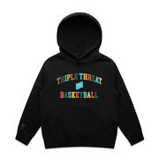 Kids Multicolour Logo Hoodie - Navy