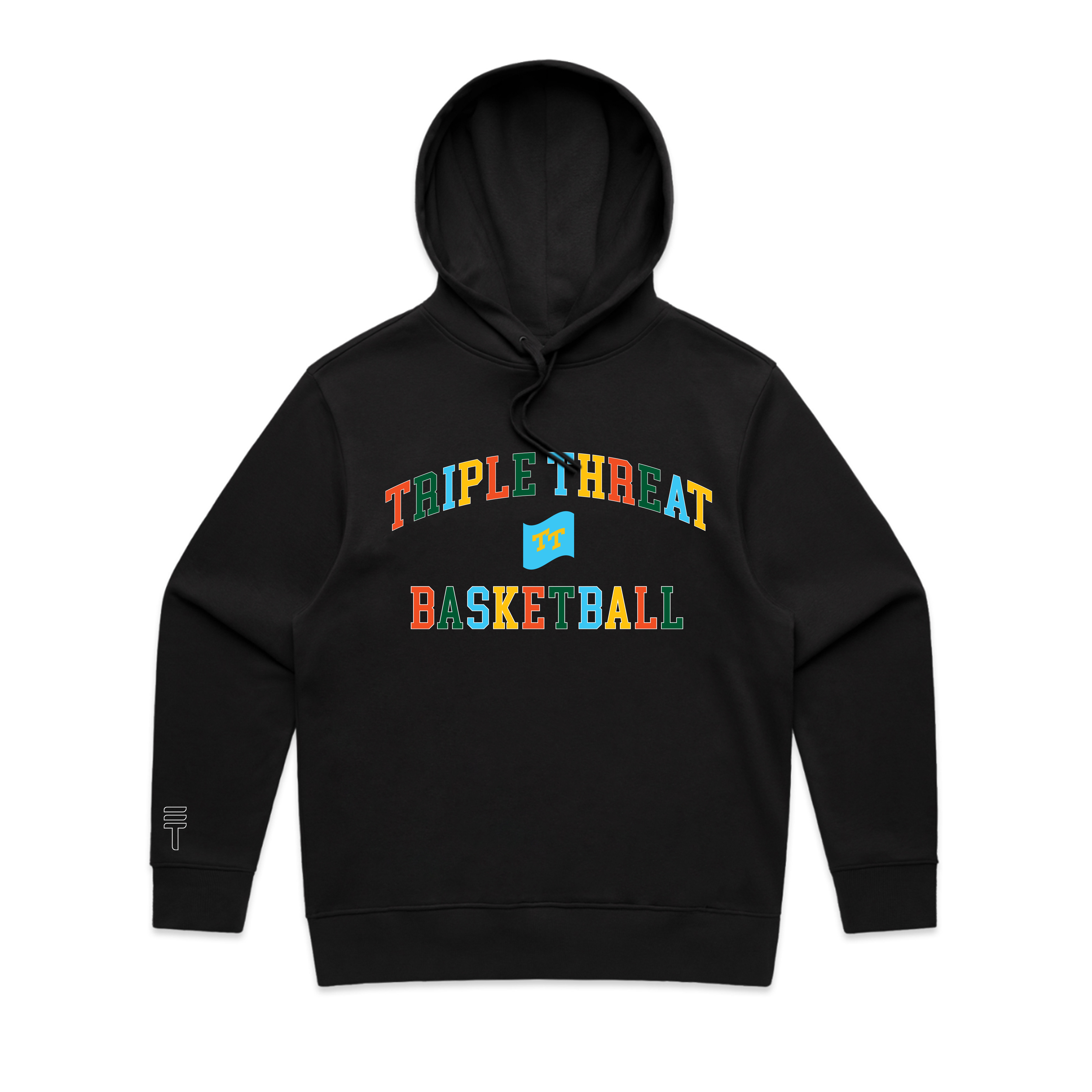 Multicolour Logo Hoodie - Navy