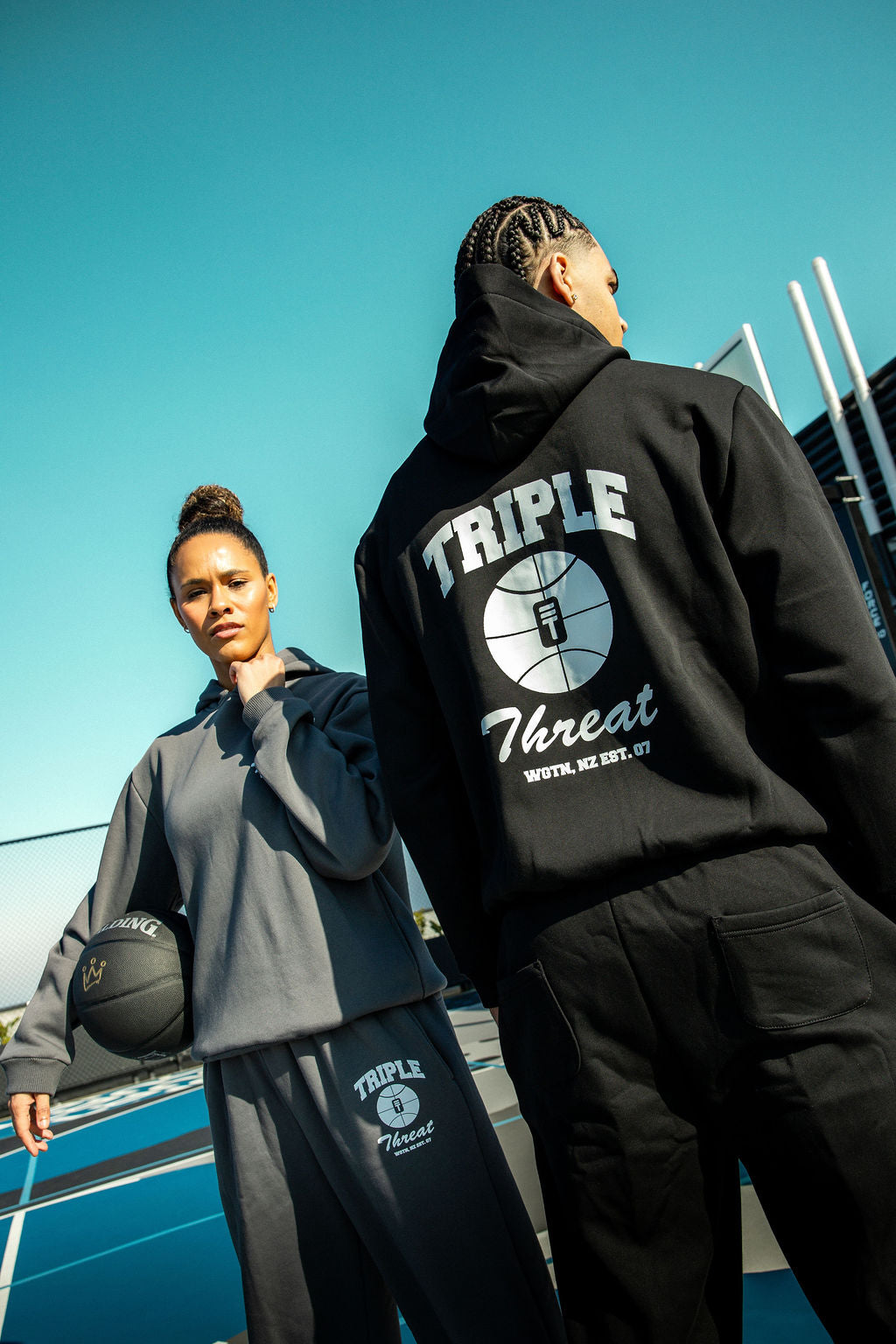 Baseline Unisex Hoodie Black