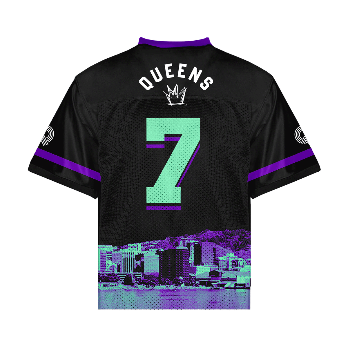 Queens Football Jersey - Black