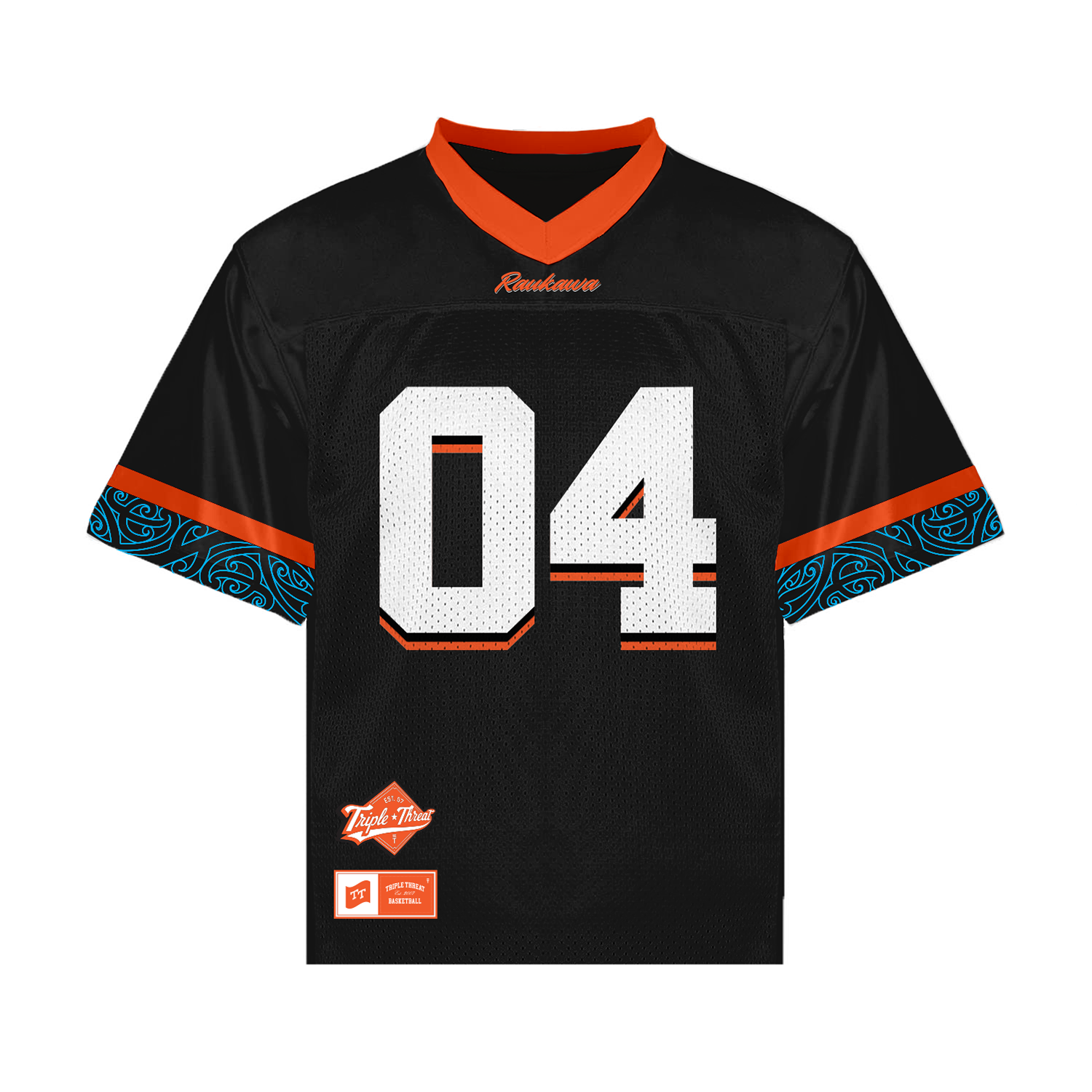 Raukawa 2026 Black Football Jersey New Zealand