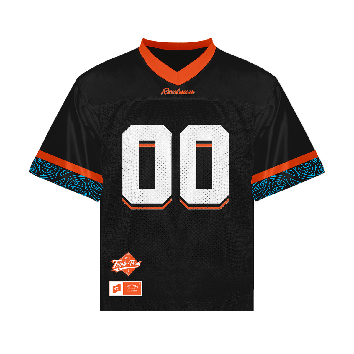 Pre Buy - Raukawa Football Jersey - Black