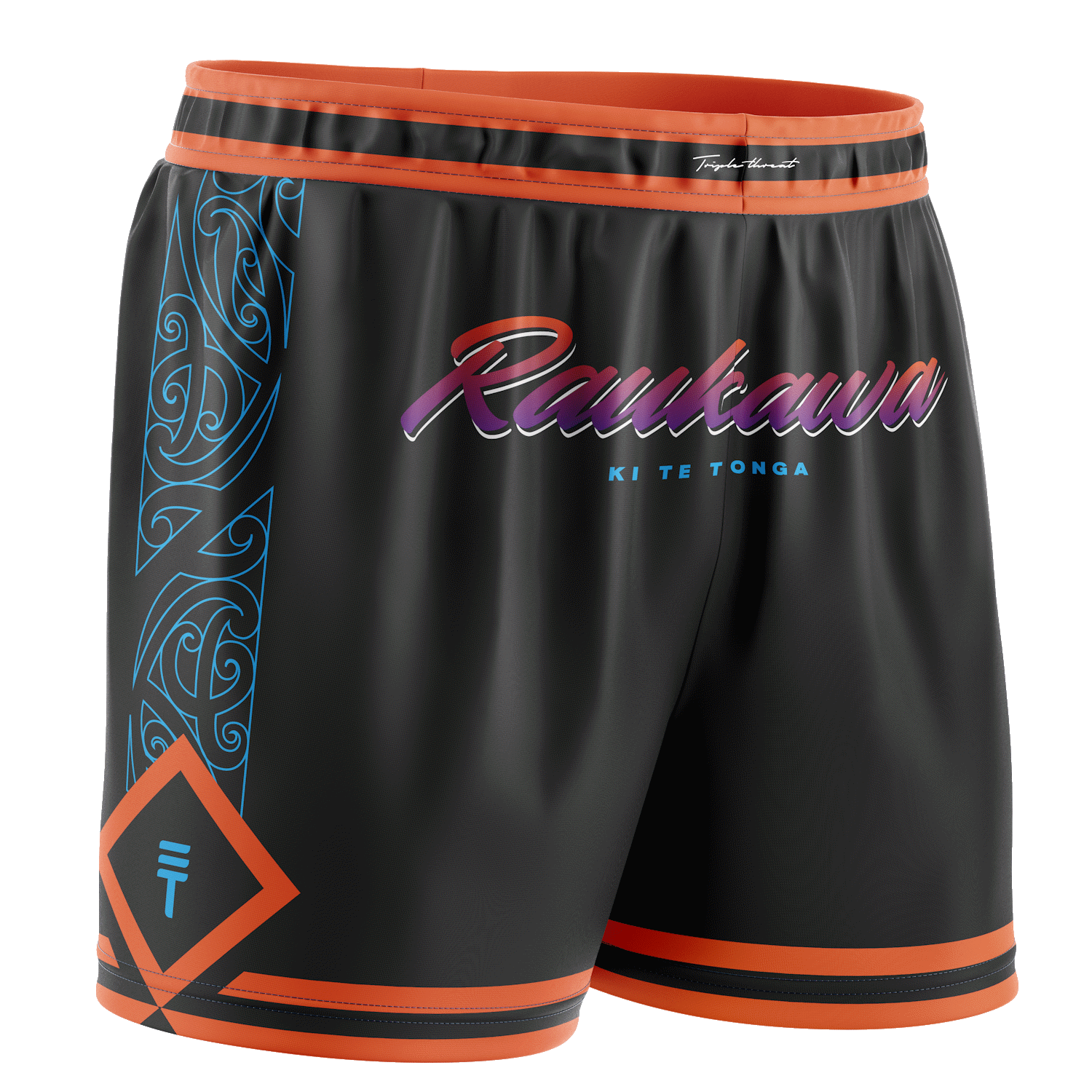 Black Raukawa Basketball Shorts 2026