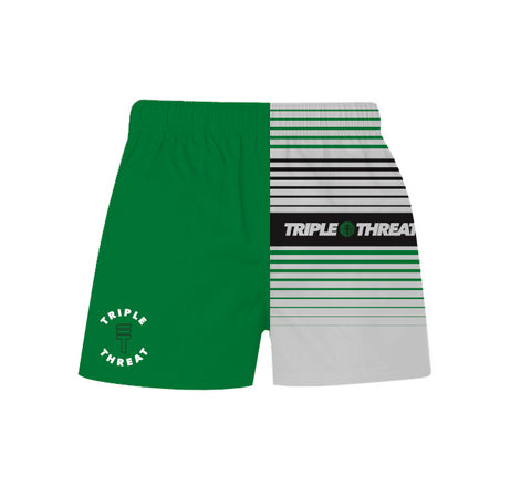 78 Shorts - Green & White