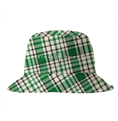 Triple Threat Tartan Bucket Hat - Green
