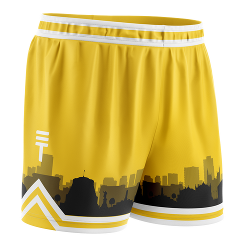 City Shorts - Yellow