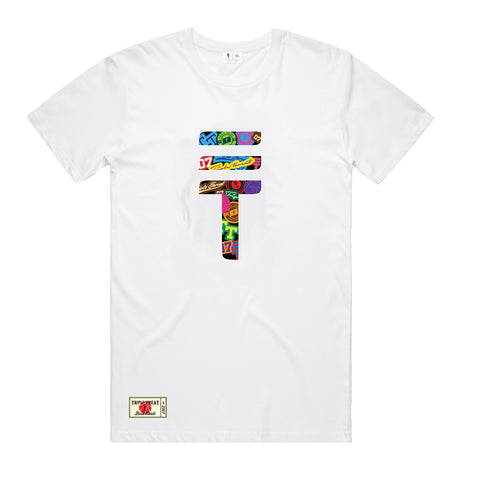 Sticker Bomb T-Shirt - White